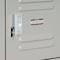 Global Industrial Six Tier Locker, 12x15x12, 18 Door, Unassembled, Gray 652057GY - alternate 2